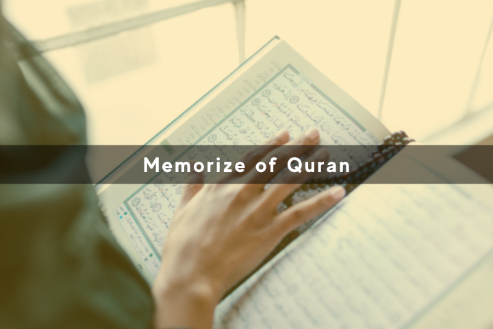 Memorize of Quran Course Online